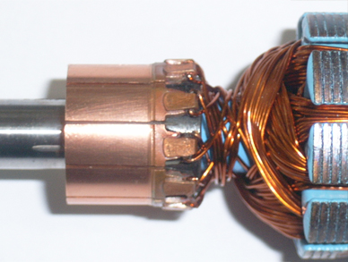 Armature fusing machine